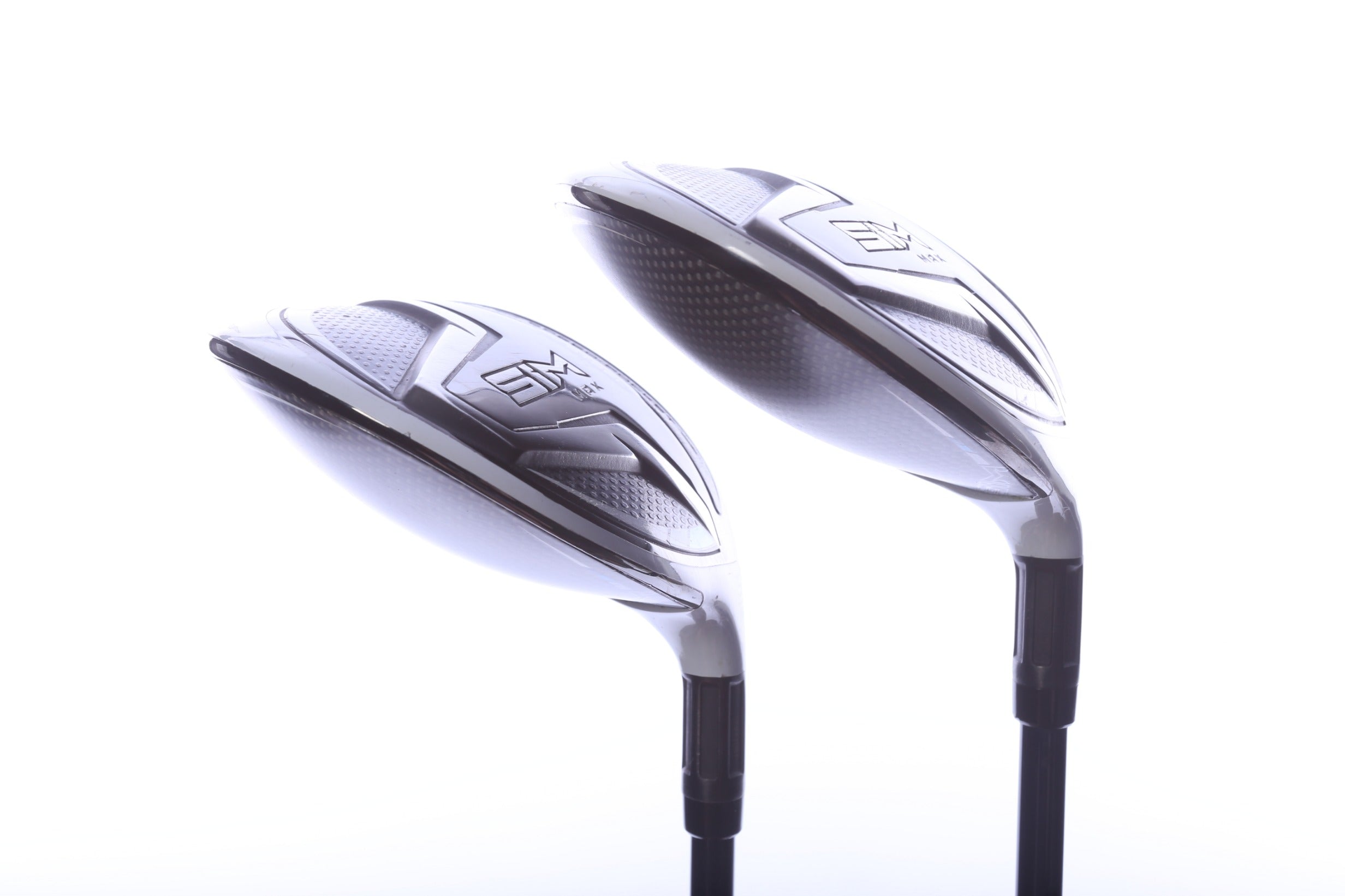 Used TaylorMade SIM MAX Wood Set - Right-Handed - 3W, 5W - Stiff Flex