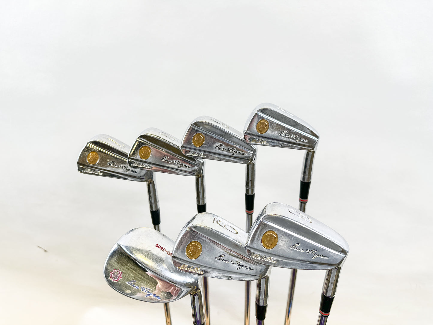 Used Ben Hogan Medallion Iron Set - Right-Handed - 4-9, Sure Out LW - Regular Flex-Next Round