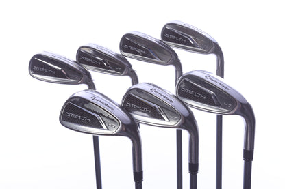 Used TaylorMade STEALTH 2 HD Iron Set - Right-Handed - 5-PW, AW - Seniors Flex