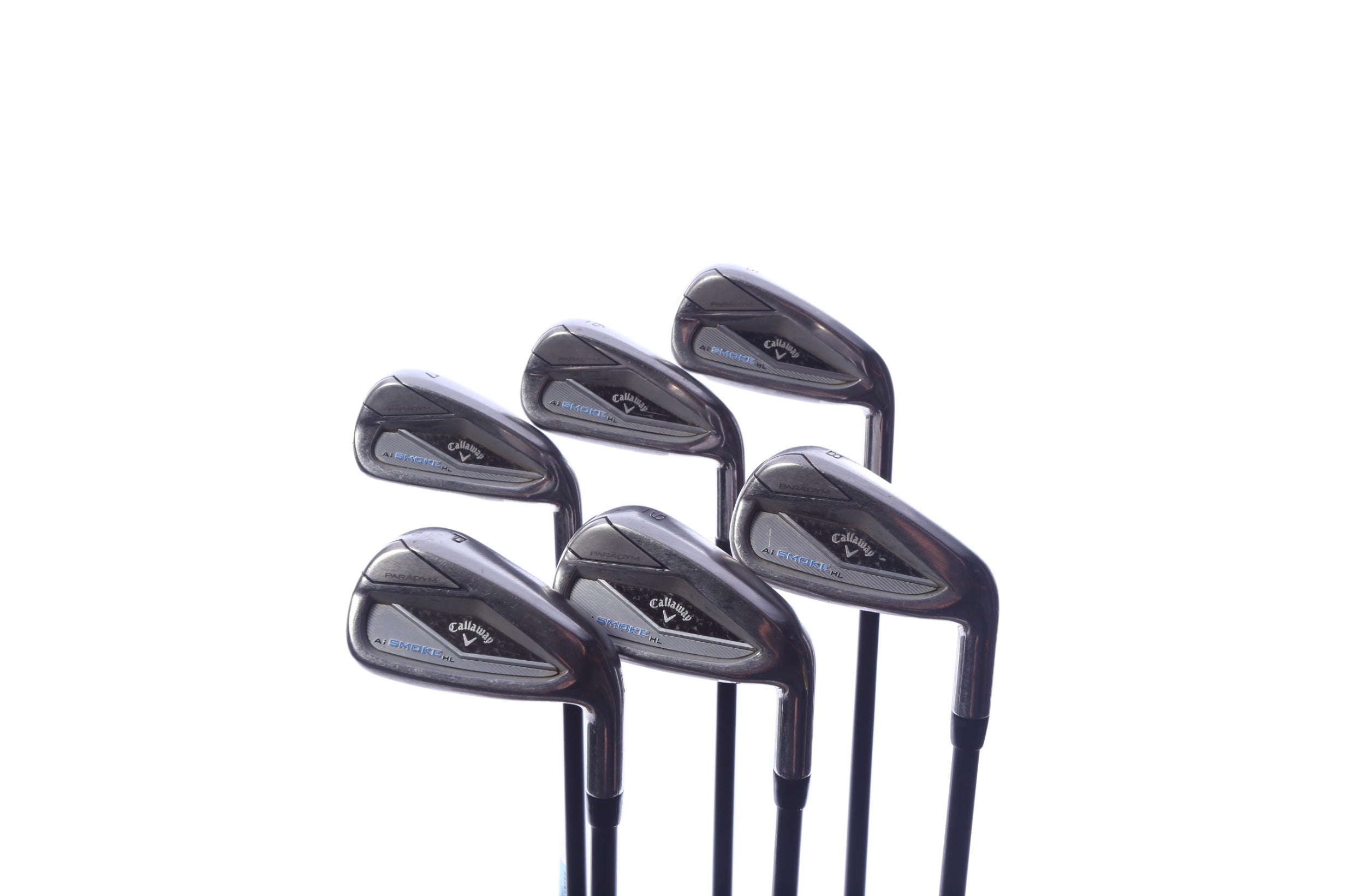 Used Callaway Paradym Ai Smoke HL Iron Set - Right-Handed - 5-PW - Regular Flex