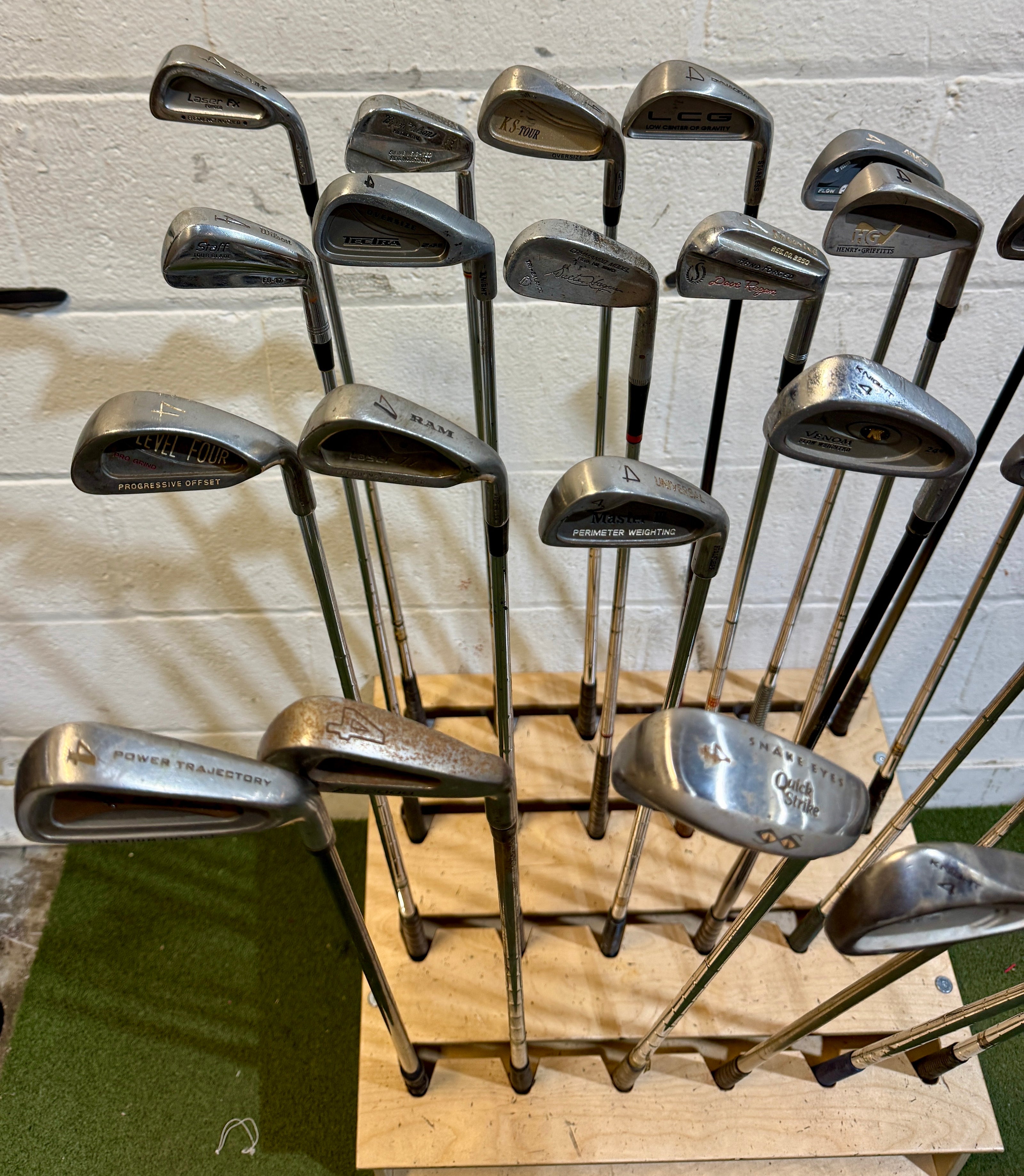 Wholesale Lot of 45 Golf Clubs - Assorted Single Irons-Next Round