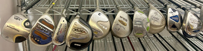 Wholesale Lot of 40 Golf Clubs - Right and Left-Handed - Assorted Fairway Woods-Next Round