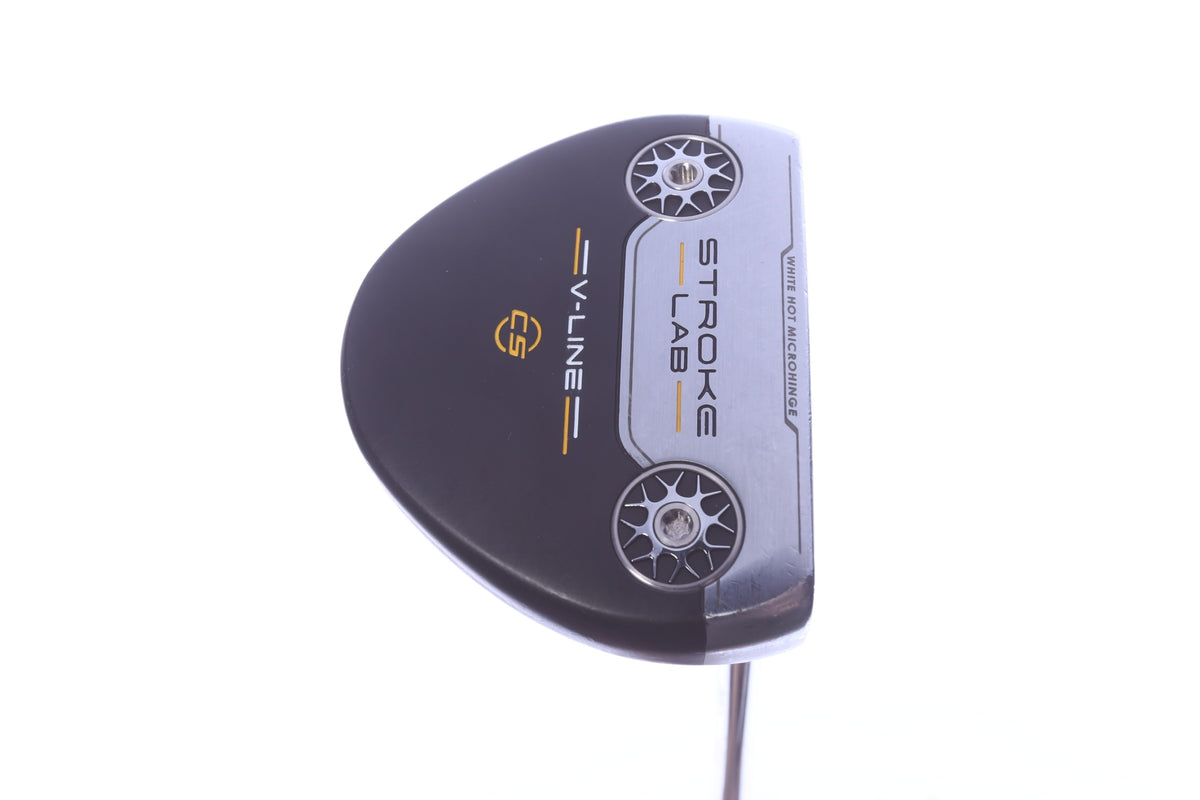 Used Odyssey Stroke Lab V-Line CS Putter - Right-Handed - 34 in - Mallet-Next Round