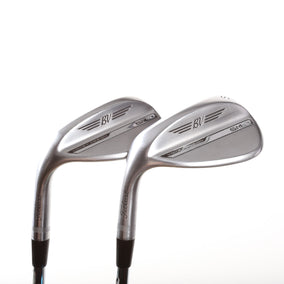 Used Titleist Vokey SM10 Tour Chrome Wedge Set - Left-Handed - 54*, 58* - Wedge Flex-Next Round