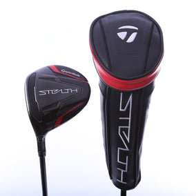 Used TaylorMade STEALTH 3HL Wood - Left-Handed - 16.5 Degrees - Stiff Flex-Next Round