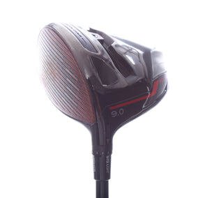 Used TaylorMade STEALTH PLUS Driver - 9 Degrees - Stiff Flex Project X HZRDUS Smoke Red RDX - Left-Handed-Next Round