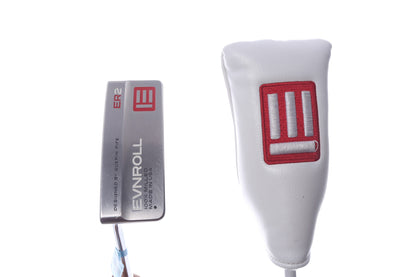 Used Evnroll ER2 MidBlade Red Gravity Putter - Right-Handed - 35 in - Mid-mallet-Next Round