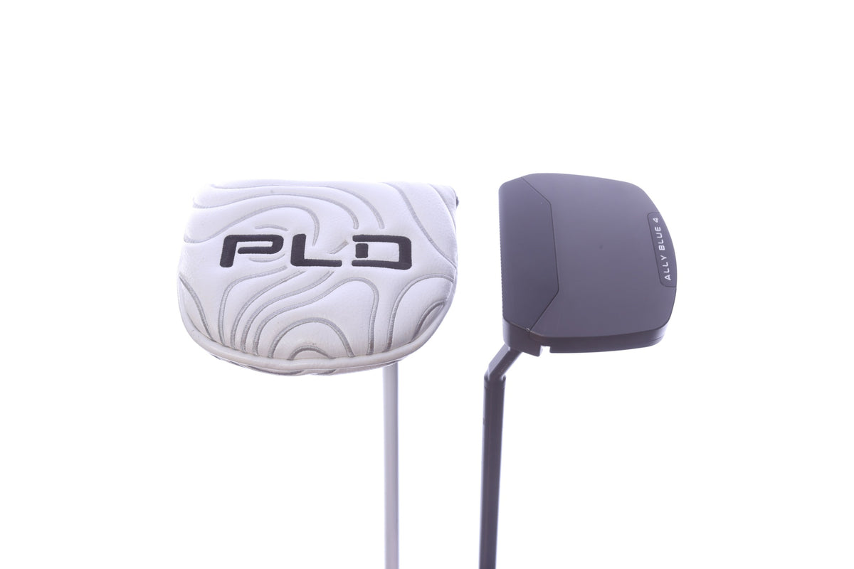 Used Ping PLD Milled Ally Blue 4 Gunmetal Putter - Left-Handed - 35 in - Mallet