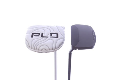 Used Ping PLD Milled Ally Blue 4 Gunmetal Putter - Left-Handed - 35 in - Mallet