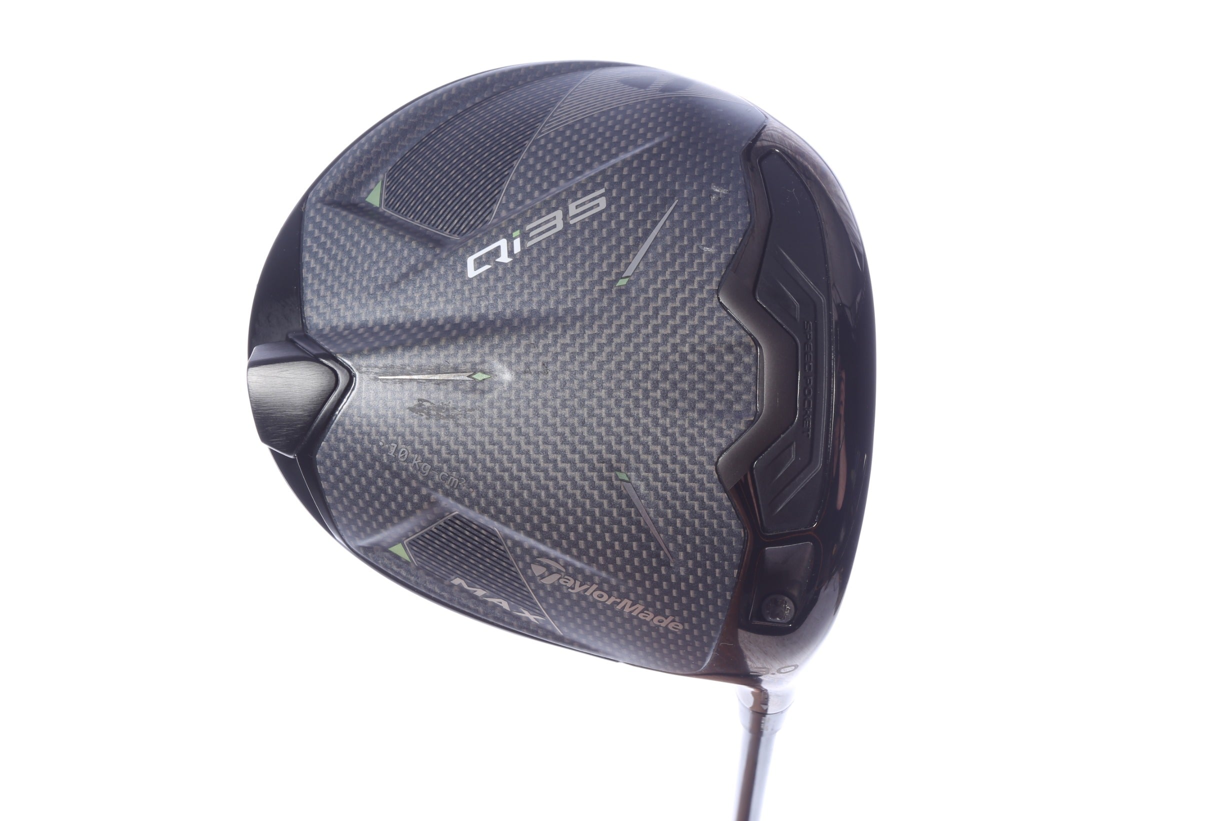 Used TaylorMade Qi35 MAX Driver - 9 Degrees - Stiff Flex Project X HZRDUS RDX Smoke - Right-Handed