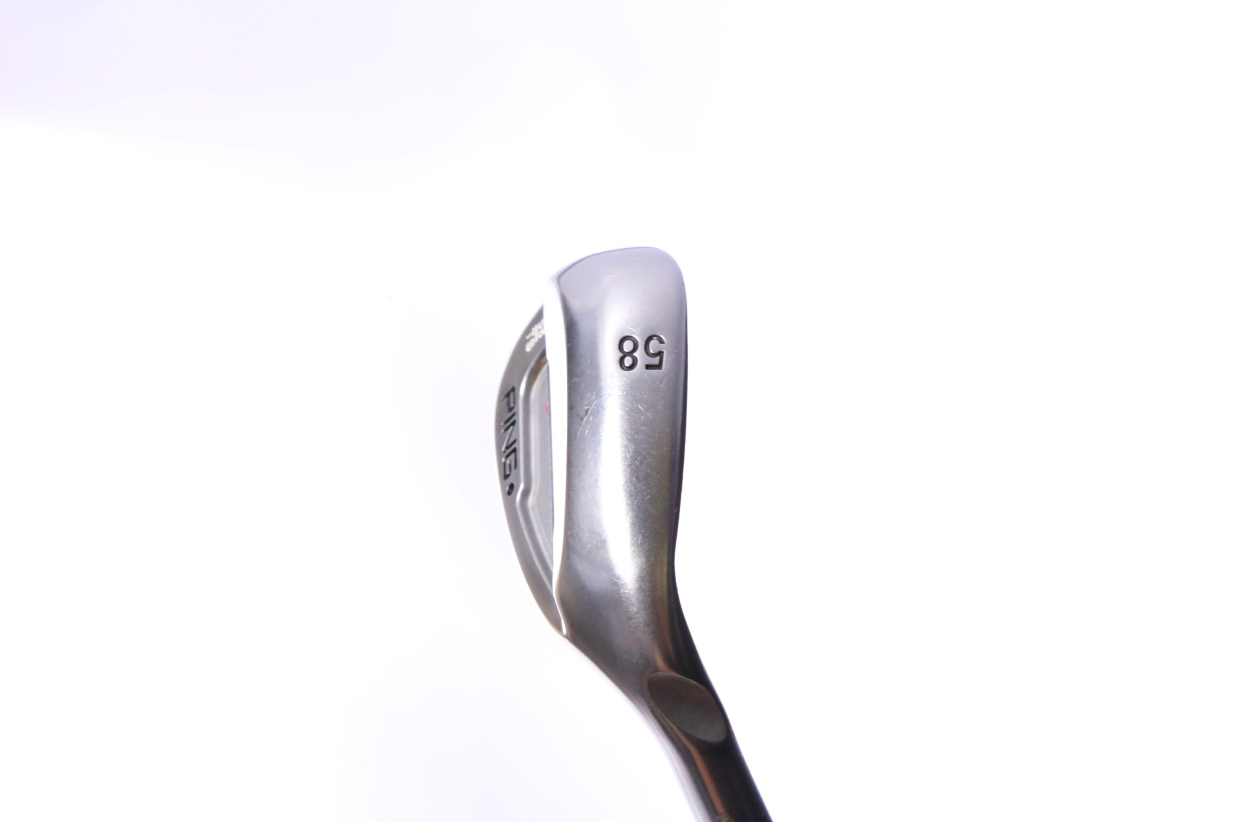 Used Ping Tour-W Brushed Silver Lob Wedge - Right-Handed - 58 Degrees - Stiff Flex-Next Round