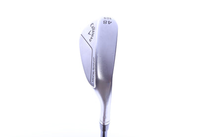 Used Callaway JAWS Raw Chrome Approach Wedge - Right-Handed - 48 Degrees - Stiff Flex