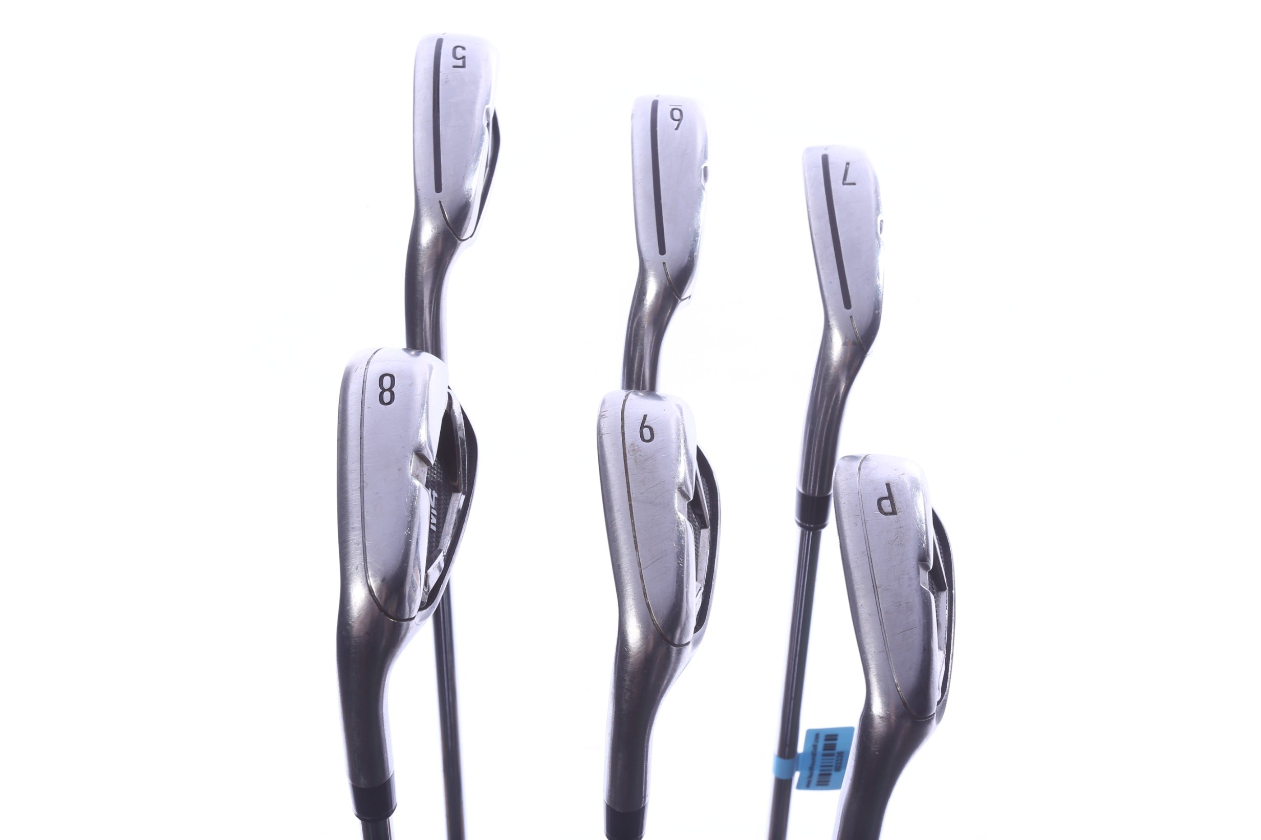 Used TaylorMade M4 2021 Iron Set - Left-Handed - 5-PW - Stiff Flex
