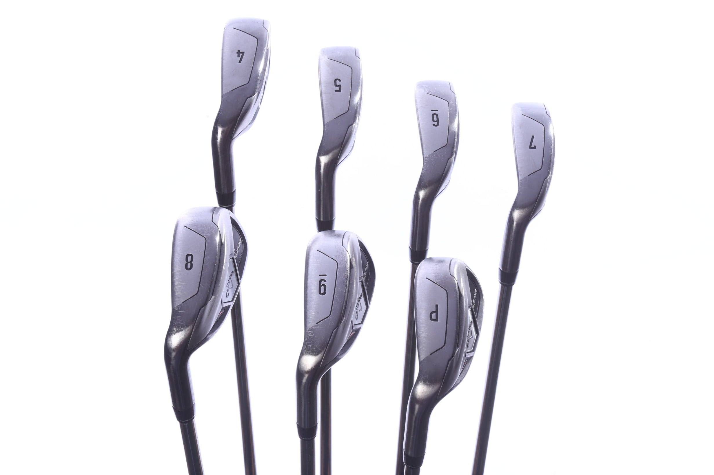 Used Callaway 2015 Big Bertha Iron Set - Left-Handed - 4-PW - Regular Flex