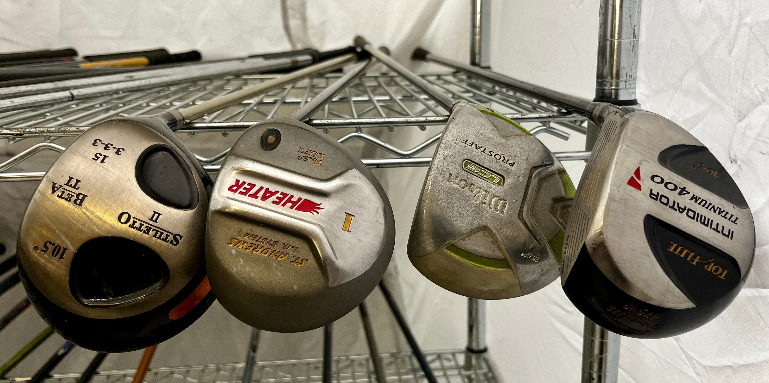 Wholesale Lot of 30 Golf Clubs - Assorted Drivers-Next Round