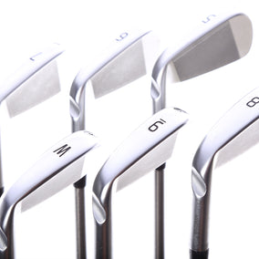 Used Ping i230 Iron Set - Right-Handed - 5-PW - Stiff Flex - Black Dot-Next Round