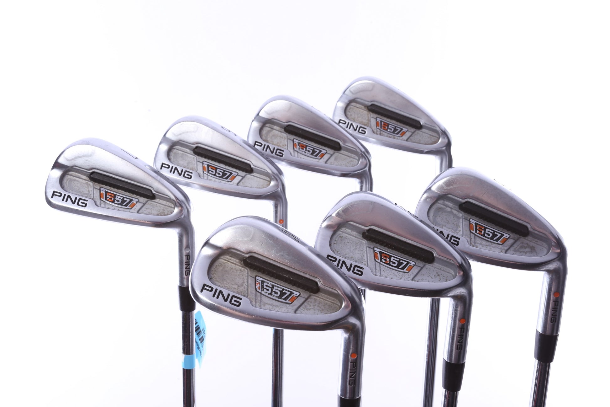 Used Ping S57 Iron Set - Right-Handed - 4-PW - Stiff Flex-Next Round