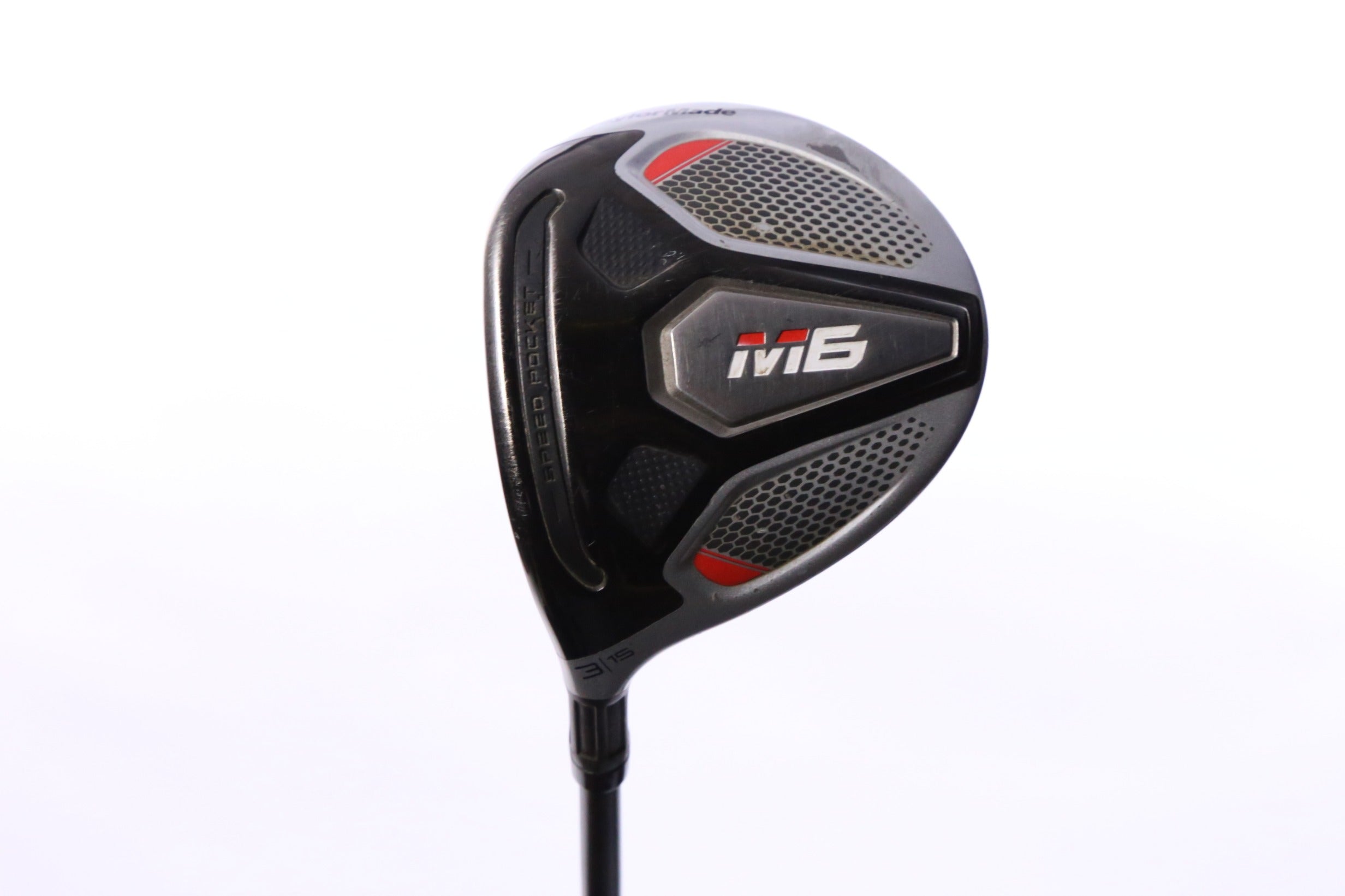 Used TaylorMade M6 3-Wood - Left-Handed - 15 Degrees - Stiff Flex-Next Round