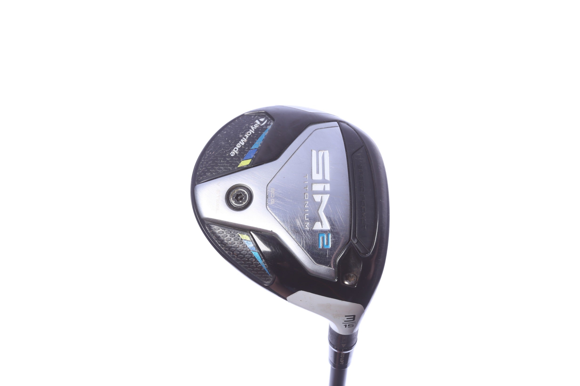 Used TaylorMade SIM2 Titanium 3-Wood - Right-Handed - 15 Degrees - Extra Stiff Flex