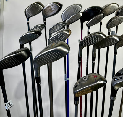 Wholesale Lot of 24 Drivers, Fairway Woods, and Hybrids. Assorted Brands.-Next Round
