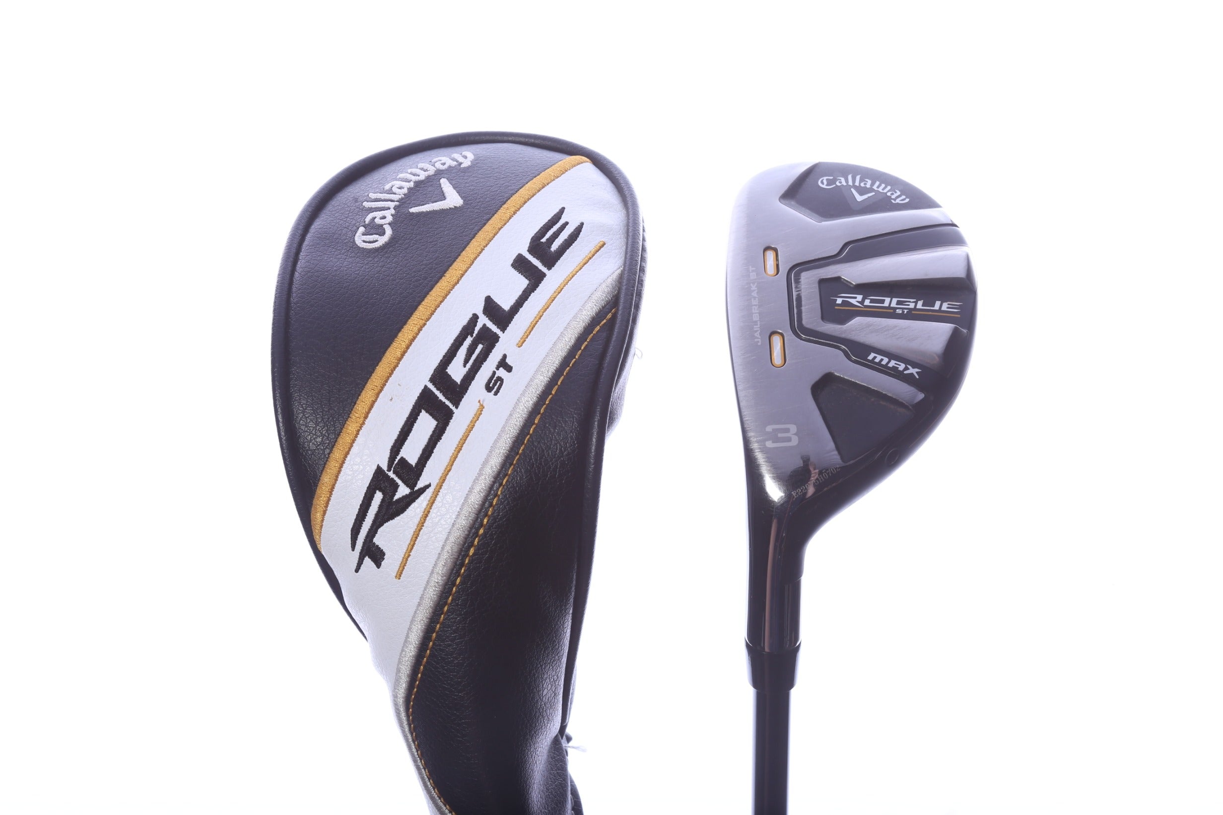 Used Callaway Rogue ST MAX 3H Hybrid - Left-Handed - 18 Degrees - Stiff Flex