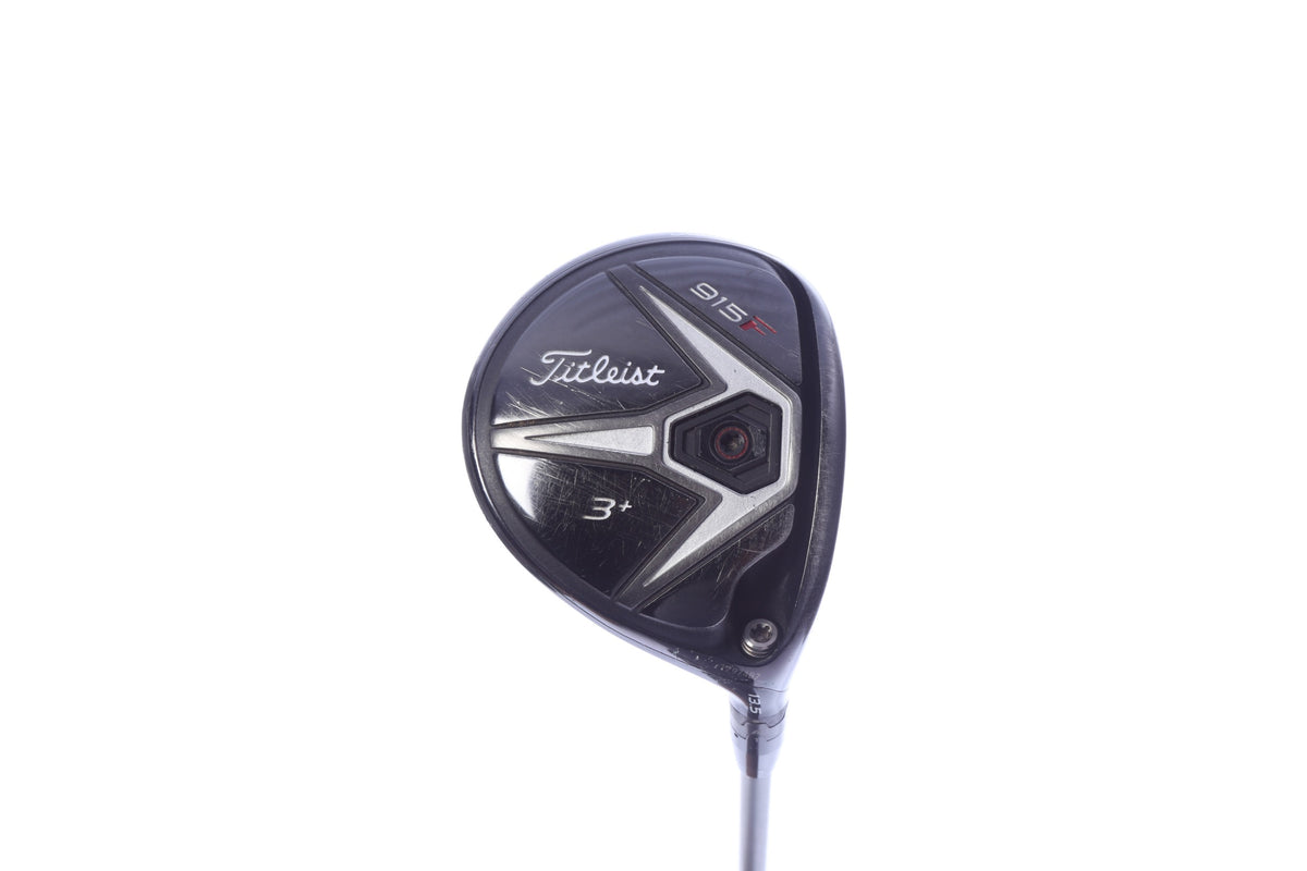 Used Titleist 915 F 3+ Wood - Right-Handed - 13.5 Degrees - Stiff Flex