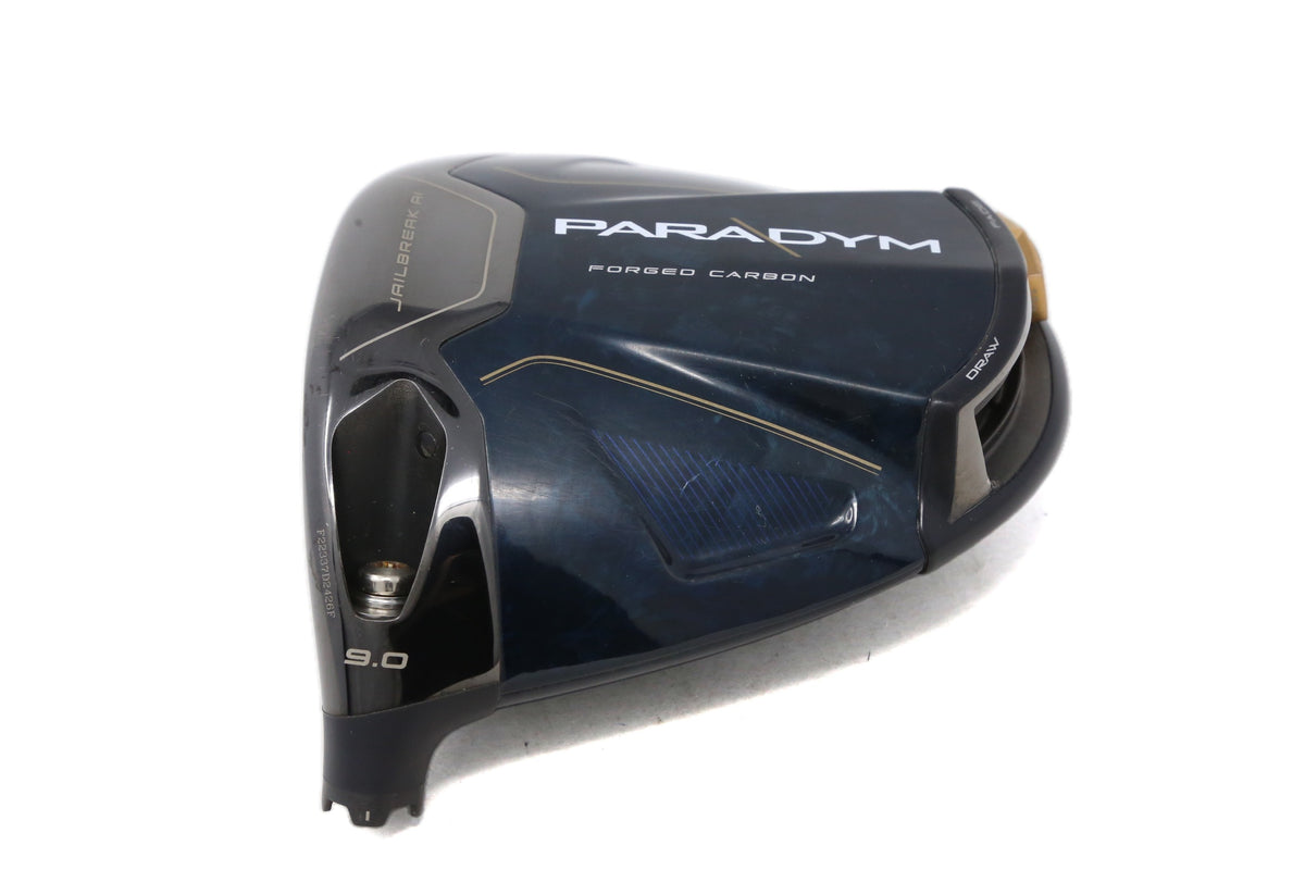 Used Callaway Paradym Driver - HEAD ONLY - Left-Handed - 9 Degrees