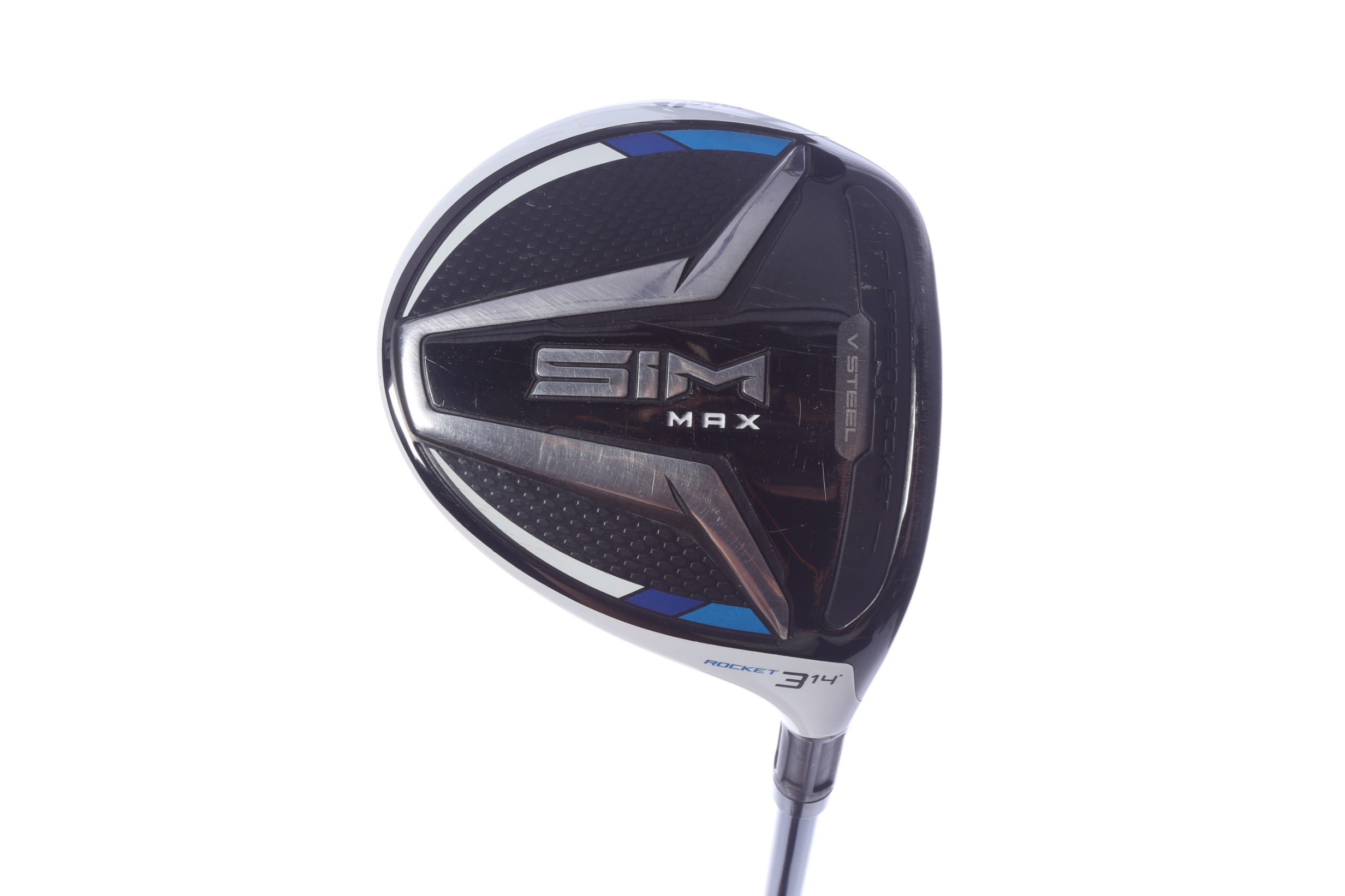 Used TaylorMade SIM MAX 3-Wood - Right-Handed - 14 Degrees - Extra Stiff Flex-Next Round