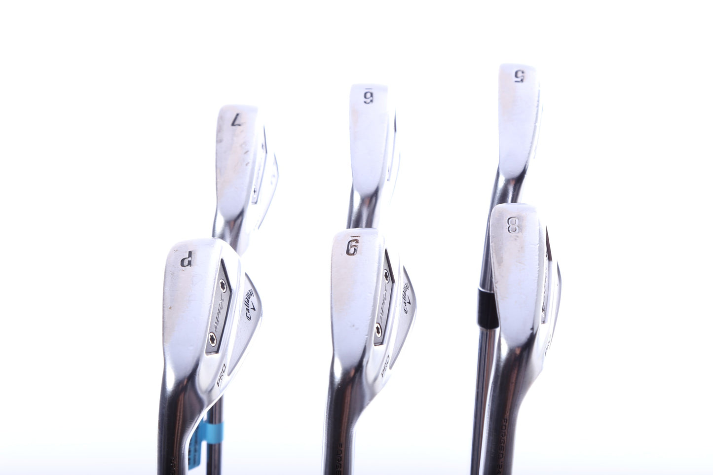 Used Callaway Apex Pro 24 Iron Set - Left-Handed - 5-PW - Stiff Flex-Next Round