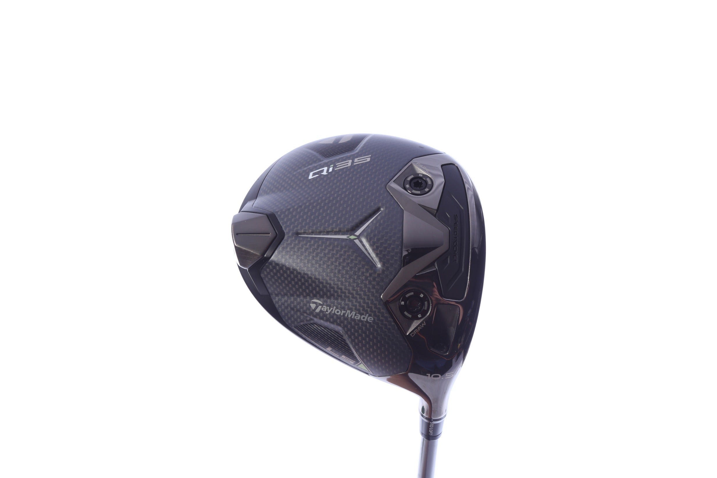 Used TaylorMade Qi35 LS Driver - 10.5 Degrees - Regular Flex Fujikura Speeder NX - Right-Handed-Next Round