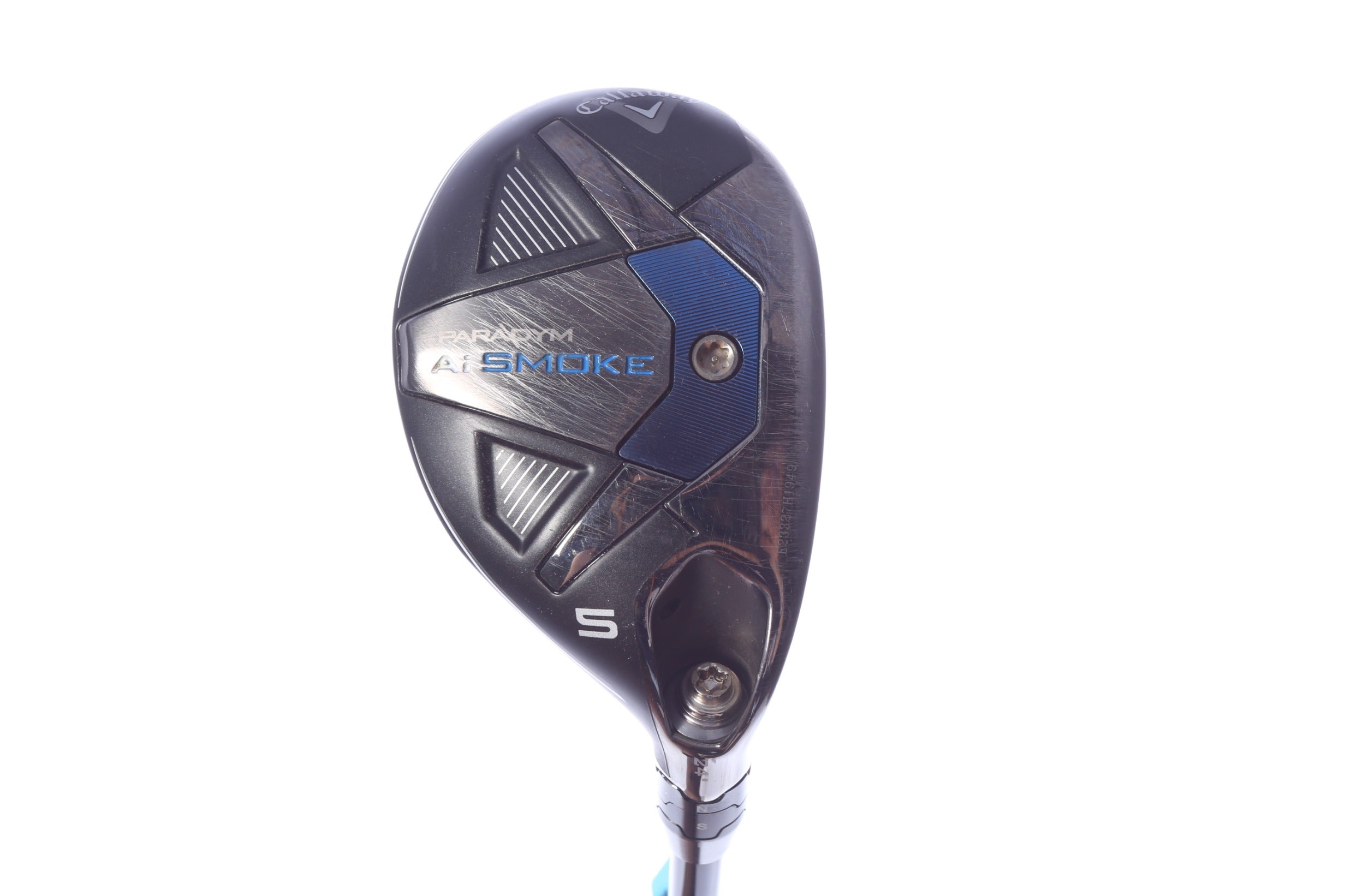 Used Callaway Paradym Ai Smoke 5H Hybrid - Right-Handed - 24 Degrees - Stiff Flex-Next Round
