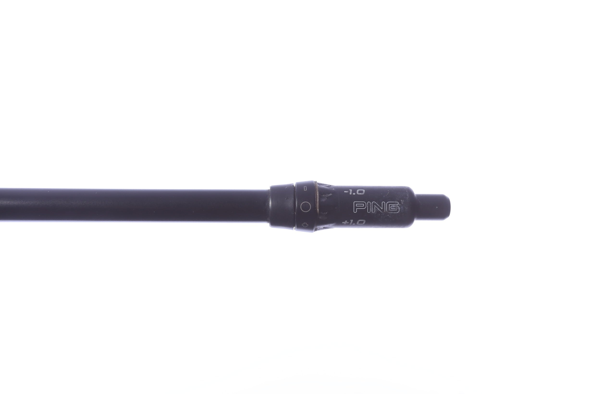 Used Paderson Kinetixx Charged Gold Driver Shaft Stiff Flex Graphite - 44.25 in - Ping G410 Adapter