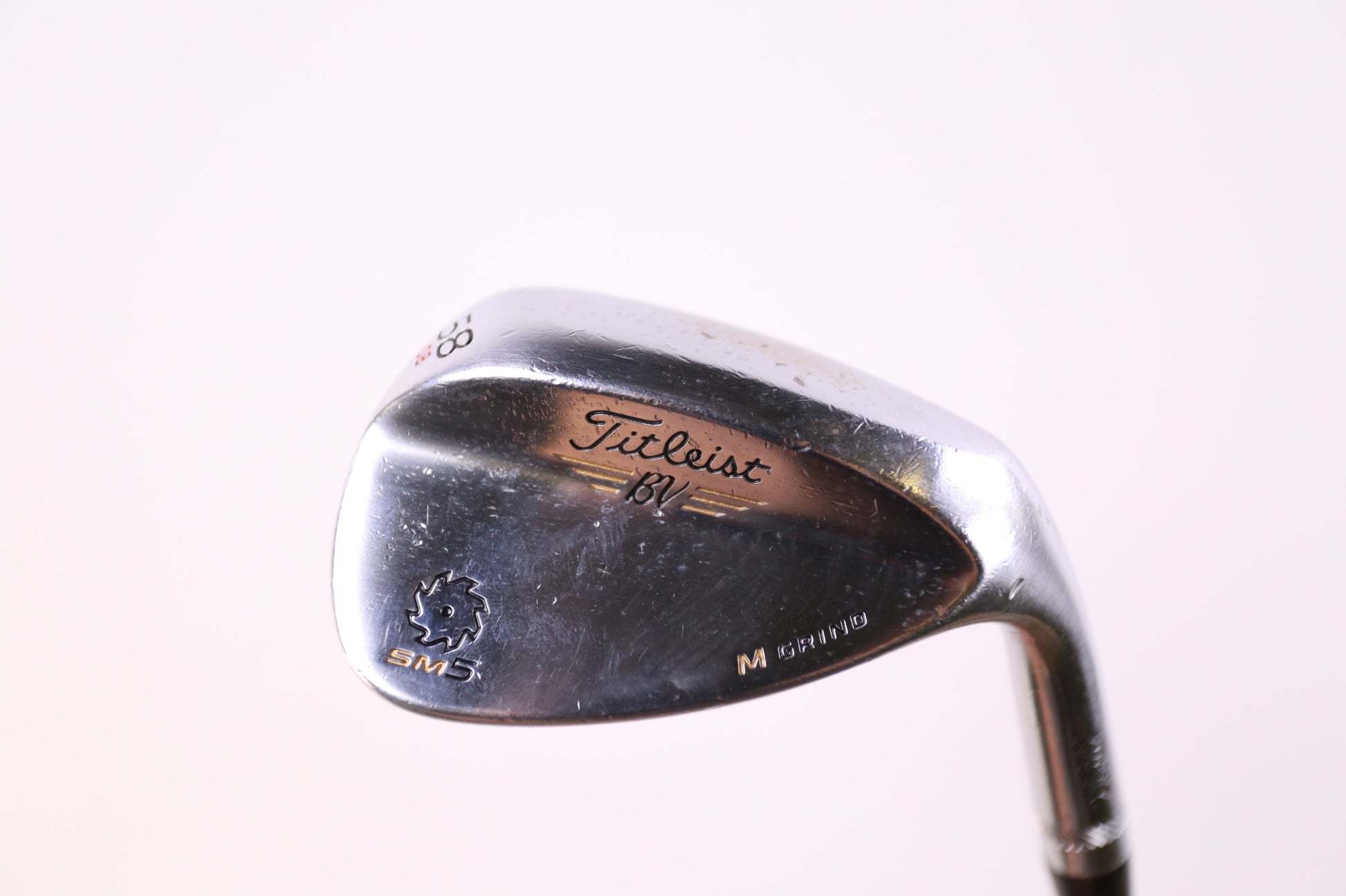 Titleist Vokey SM5 Tour Chrome 58* Lob Wedge RH 35 in Steel Shaft Stiff Flex-Next Round