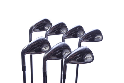 Used Callaway Apex 19 Iron Set - Left-Handed - 4-PW - Variable Flex