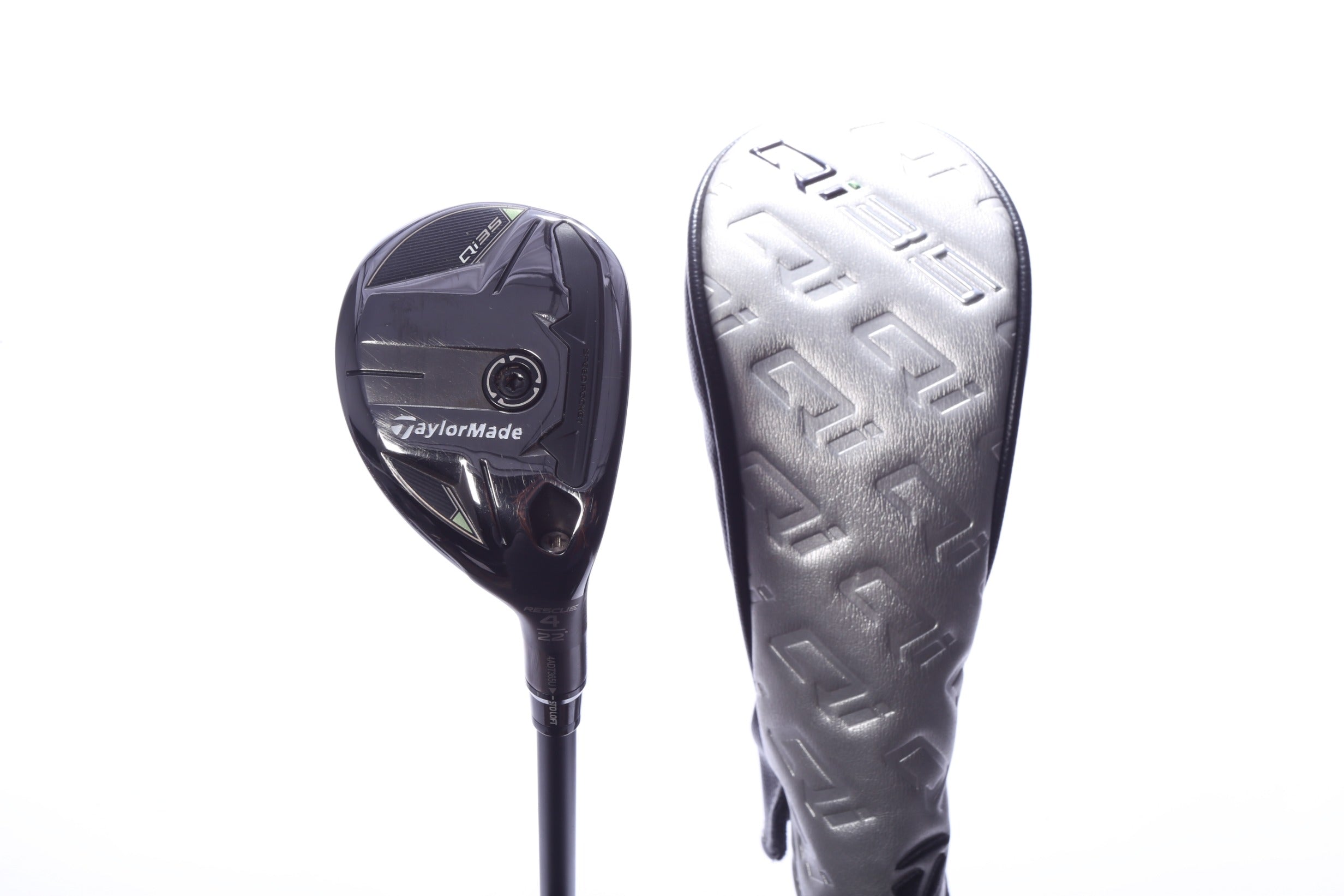 Used TaylorMade Qi35 Rescue 4H Hybrid - Right-Handed - 22 Degrees - Stiff Flex-Next Round