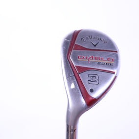 Used Callaway Diablo Edge 3H Hybrid - Left-Handed - 21 Degrees - Regular Flex-Next Round