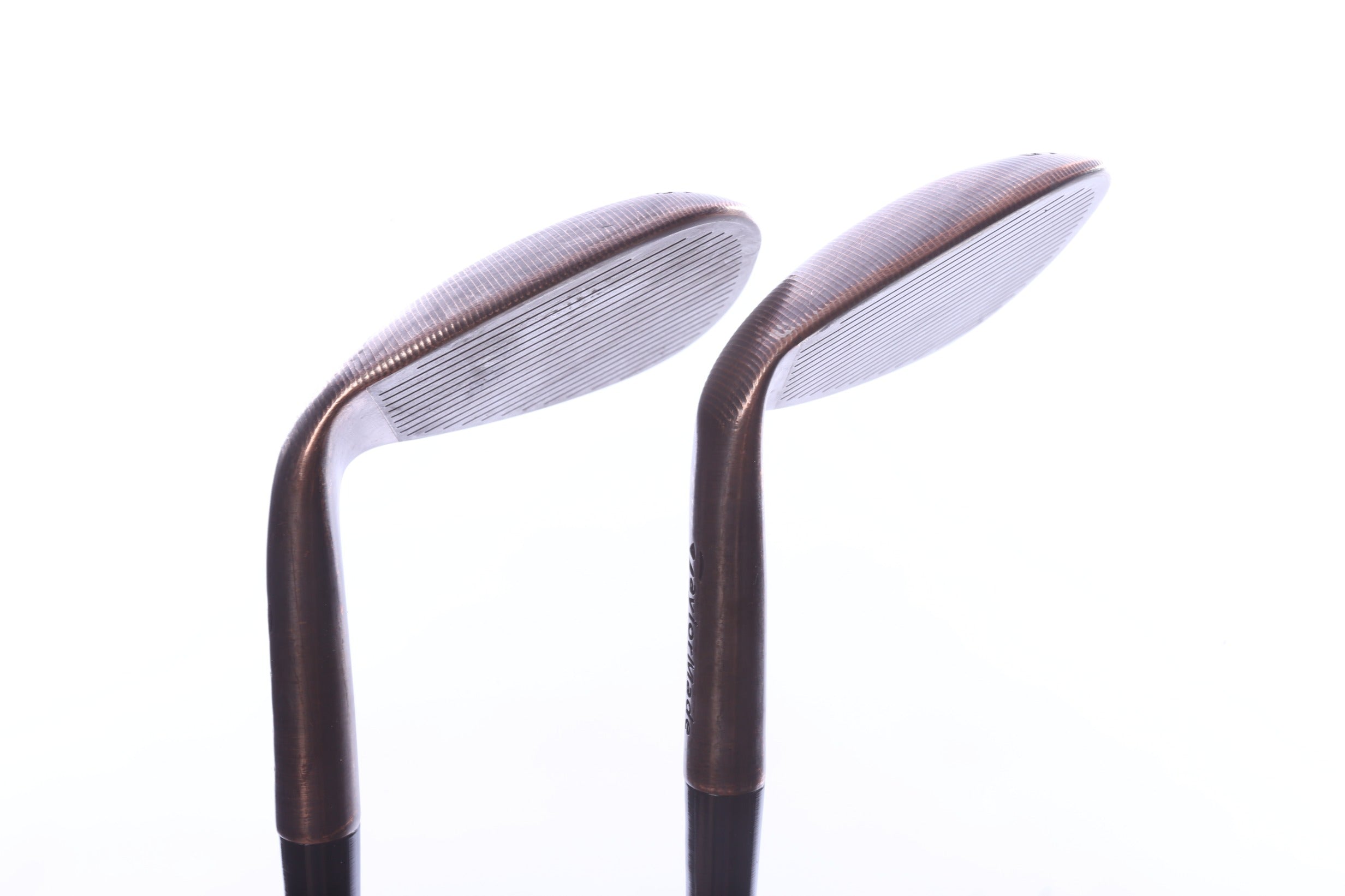 Used TaylorMade Milled Grind HI-TOE 3 Copper Wedge Set - Right-Handed - 54*, 58* - Wedge Flex-Next Round
