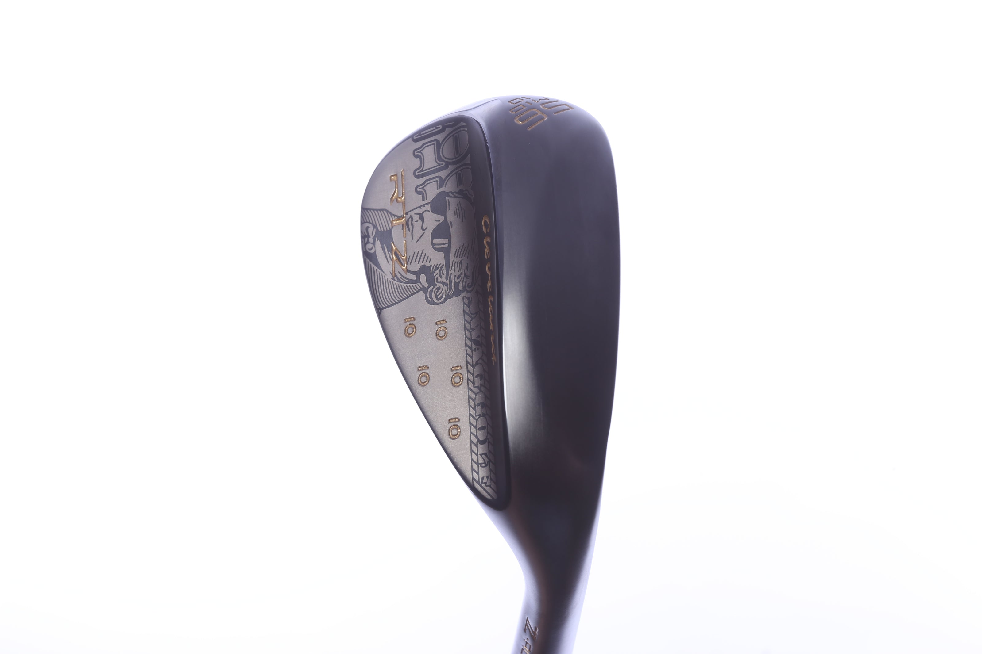 Used Cleveland  x Swag RTZ Black Satin Dollar Bill Sand Wedge - Right-Handed - 56 Degrees - Wedge Flex