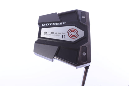 Used Odyssey Eleven 2-Ball Tour Lined S Red Stroke Lab PSTL Putter - Right-Handed - 34 in - Mallet