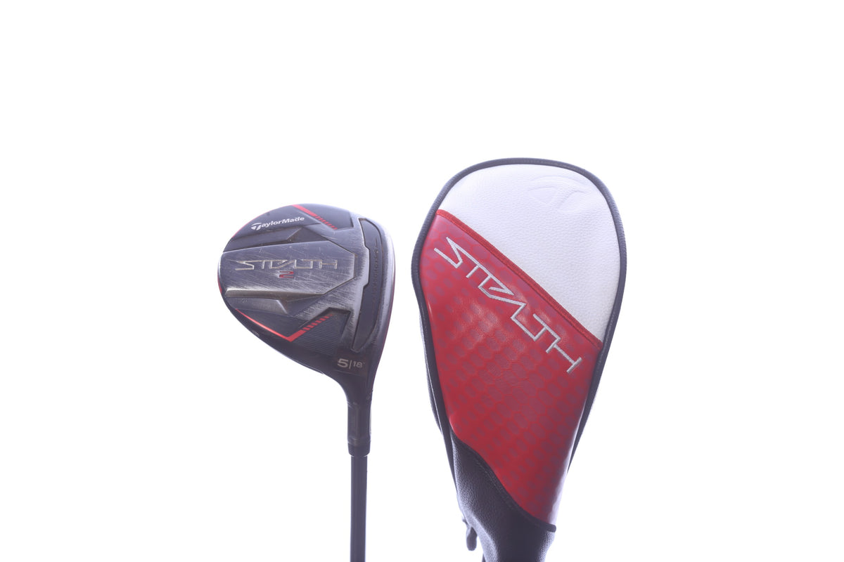 Used TaylorMade STEALTH 2 5-Wood - Right-Handed - 18 Degrees - Stiff Flex-Next Round