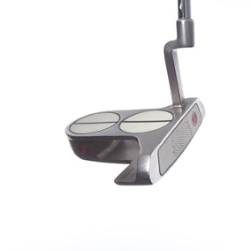Used Odyssey White Ice 2-Ball Blade Lined Putter - Right-Handed - 35 in - Mallet-Next Round