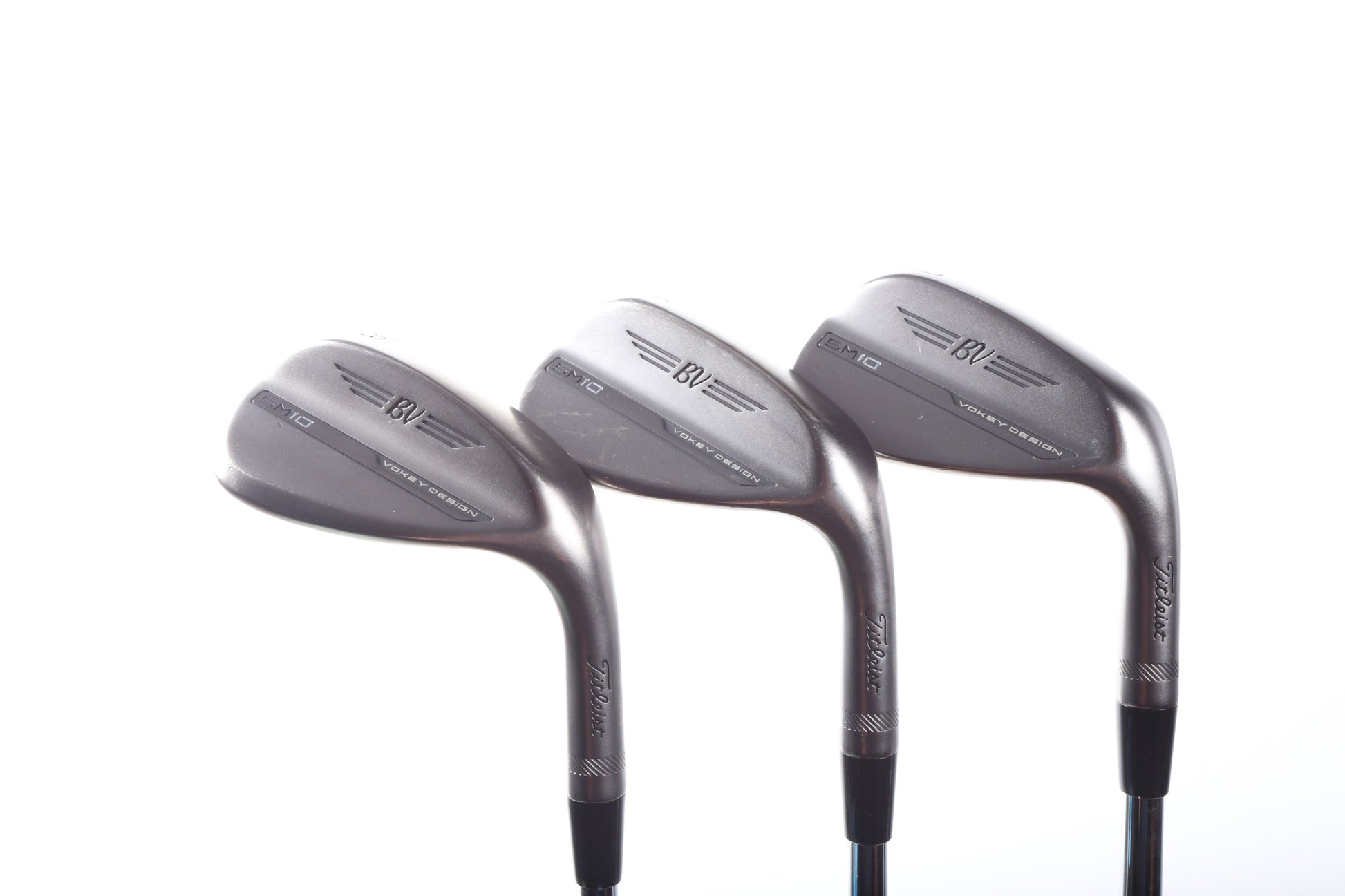Used Titleist Vokey SM10 Nickel Wedge - Right-Handed - 50*, 54*, 58* - Wedge Flex-Next Round
