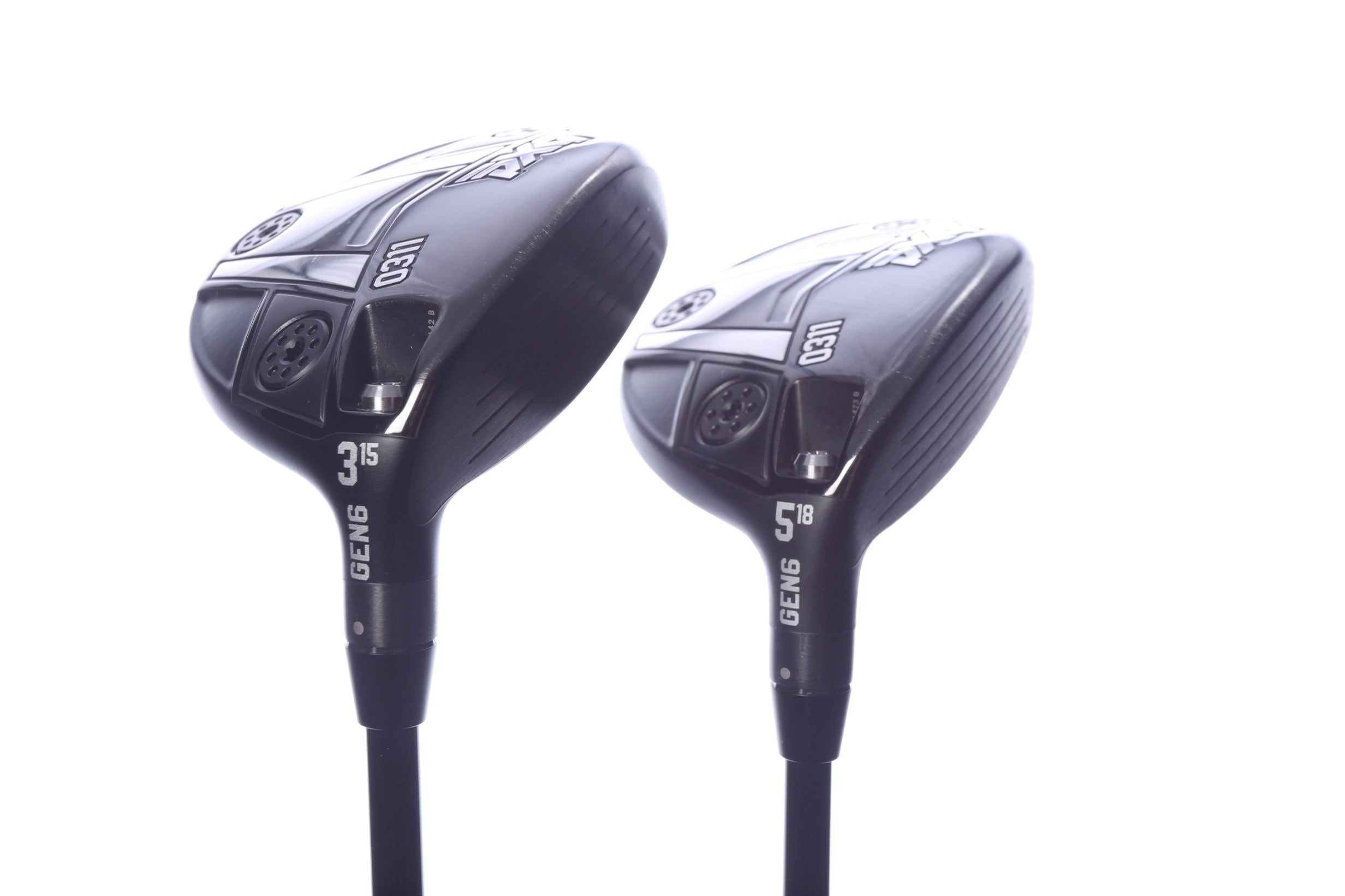 Used PXG 0311 GEN6 Wood Set - Right-Handed - 3W, 5W - Stiff Flex-Next Round