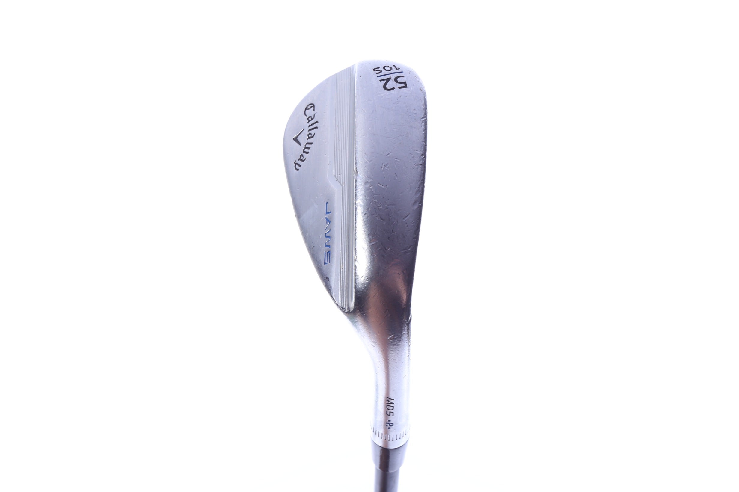 Used Callaway JAWS MD5 Chrome Gap Wedge - Right-Handed - 52 Degrees - Stiff Flex