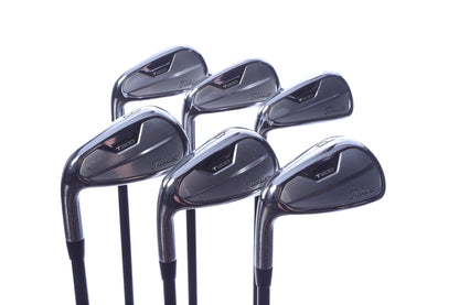 Used Titleist 2021 T200 Iron Set - Left-Handed - 5-PW - Stiff Flex