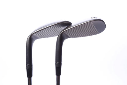 Used TaylorMade Milled Grind 3 Black Wedge Set - Right-Handed - 52*, 56* - Wedge Flex-Next Round