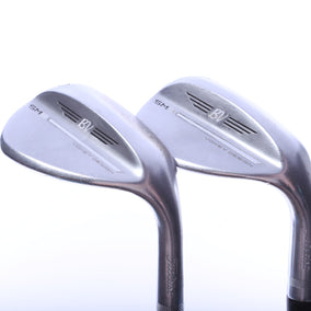 Used Titleist Vokey SM9 Tour Chrome Wedge Set - Right-Handed - 56*, 60* - Wedge Flex-Next Round