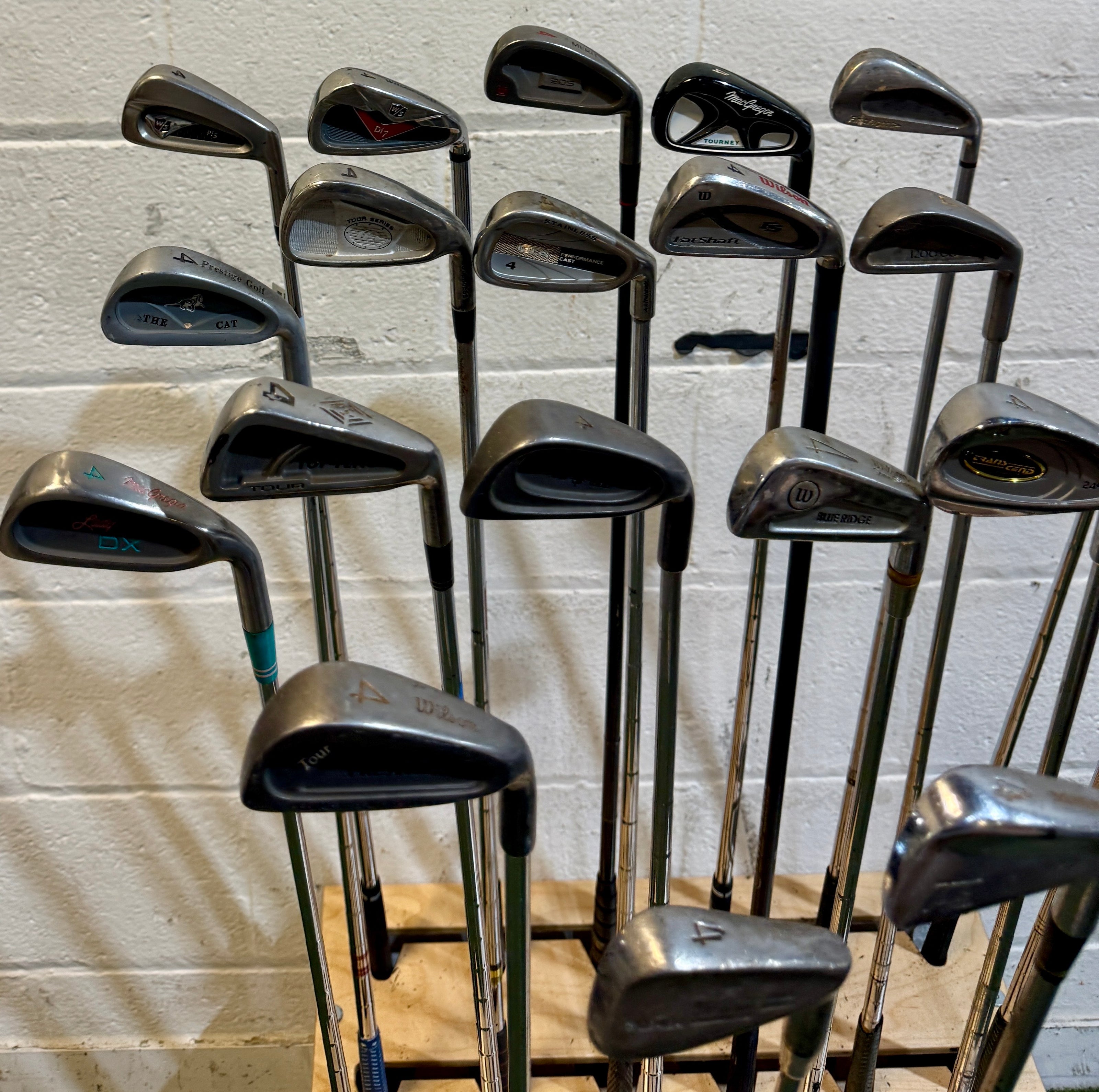 Wholesale Lot of 45 Golf Clubs - Assorted Single Irons-Next Round