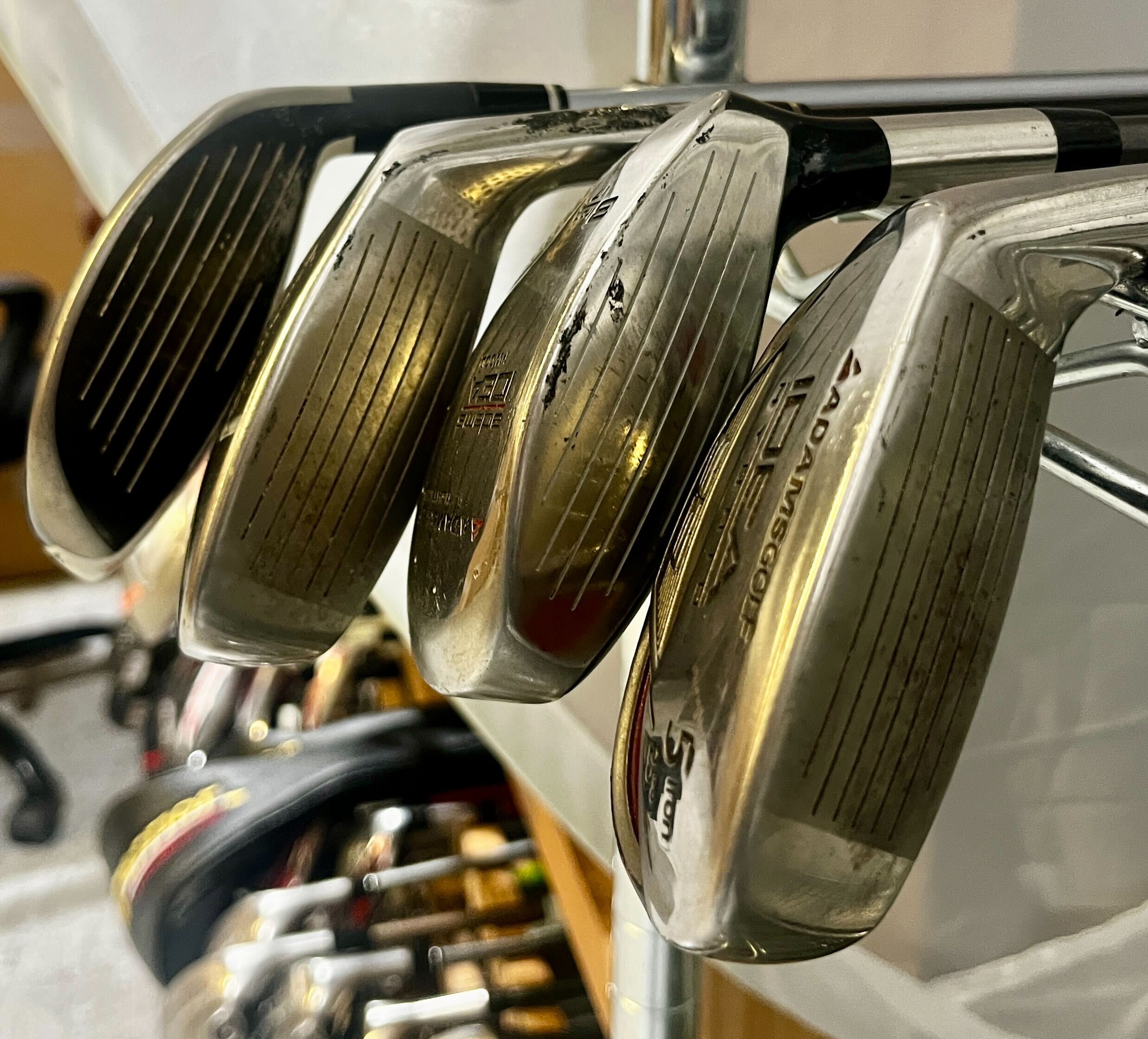Wholesale Lot of 40 Golf Clubs - Adams Hybrids and Fairway Woods-Next Round