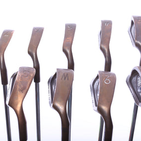 Used Ping Eye 2 Beryllium Copper Iron Set - Right-Handed - 3-PW, SW - Regular Plus Flex-Next Round